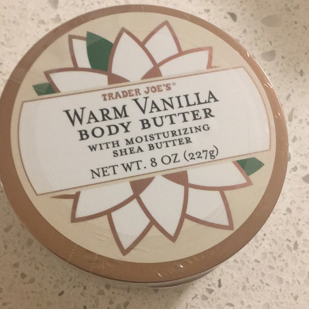 Trader Joe’s warm vanilla body butter